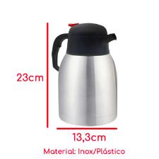 Bule T�rmico em Inox Parede Dupla Class Home 1,1 L