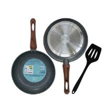 Jogo 2 frigideiras antiaderente Nanocer�mica Granito Lehav� 20cm e 24cm