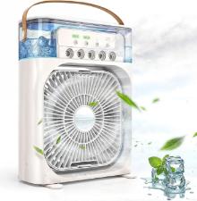 Mini Ventilador Port�til 03 em 1 Branco