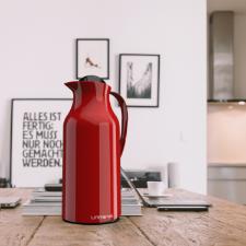 Garrafa T�rmica em P�stico Unitermi Siena Vermelha 750ml