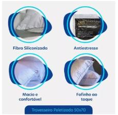 Travesseiro  Anti Stress 50x70cm Peletizado Master Comfort.