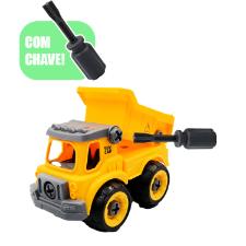 Kit Trator Escavadeira + Caminh�o Ca�amba Monte E Desmonte