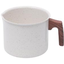 Jogo De Panela 6 P�s Cer�mica Antiaderente Fundo Triplo Fog�o Indu��o Mimo Style Pratic Cook Marmol.