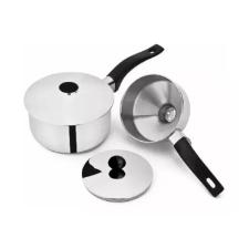 Cuscuzeira em a�o inox Brinox 16cm.