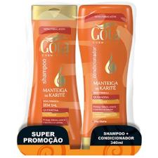 Gota Dourada Manteiga De Karit� Shampoo + Condicionador 340ml