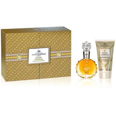 Kit Perfume Feminino + Lo��o Corporal Royal Marina Diamond Marina de Bourbon Eau de Parfum