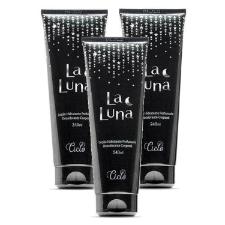 La Luna Lo��o Hidratante Corporal Perfumada 240ml Ciclo Cosm�ticos Pack com 3un