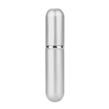 Porta Perfume cor PRATA Frasco Bolsa Bolso Ess�ncia Spray Port�til 6ml