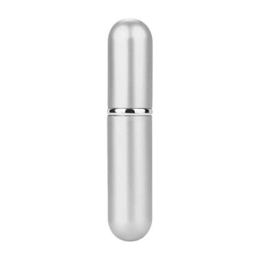 Porta Perfume cor PRATA Frasco Bolsa Bolso Ess�ncia Spray Port�til 6ml