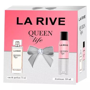 Kit La Rive Queen Life 75ml + Desodorante 150 Ml