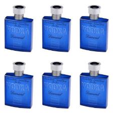 Paris Elysees Vodka Diamond Perfume Masculino 100ml (kit C/06)